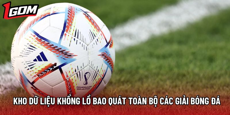 Kho dữ liệu khổng lồ bao quát toàn bộ các giải bóng đá Kho dữ liệu khổng lồ bao quát toàn bộ các giải bóng đá